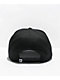 DC Reynotts Black 6 Panel Snapback Hat