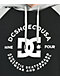 DC Star Pilot Raglan  sudadera con capucha negra y gris