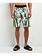 DC Sylem Green & White Board Shorts - Thumbnail image 1 of 7