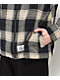 DC Trapper Black & Khaki Plaid Flannel Jacket - Thumbnail image 4 of 4