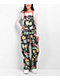DC Valiant Floral Bib Snowboard Pants - Thumbnail image 1 of 6