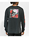 DC x Andy Warhol Life And Death Acid Wash Black Long Sleeve T-Shirt - Thumbnail image 1 of 4