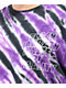 DC x Black Sabbath Black & Purple Tie Dye T-Shirt