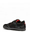 DC x Slayer Pure Black & Red Skate Shoes - Thumbnail image 2 of 5