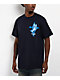 DGA Aztlan Raza De Virgen Navy T-Shirt - Thumbnail image 2 of 3