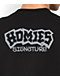 DGA Eightball Trio Homies Black T-Shirt - Thumbnail image 4 of 6