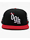 DGK Angelic Black & Red Snapback Hat - Thumbnail image 3 of 5