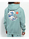 DGK Breaker Sudadera con capucha verde espuma de mar