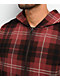 DGK Brickyard Red Plaid Zip Hoodie - Thumbnail image 3 of 4