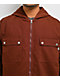 DGK Cielo Vintage Burgundy Boxy Zip Jacket - Thumbnail image 3 of 6