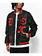 DGK Devotion Red & Black Varsity Jacket - Thumbnail image 1 of 7