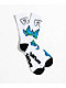 DGK Discord White Crew Socks - Thumbnail image 1 of 2