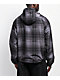 DGK District Black & Grey Plaid Anorak Jacket - Thumbnail image 2 of 5