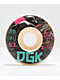 DGK Eternal 53mm 101a White Skateboard Wheels - Thumbnail image 1 of 2