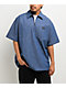 DGK Eternity Blue Quarter Zip Work Shirt - Thumbnail image 2 of 5