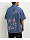 DGK Eternity Blue Quarter Zip Work Shirt - Thumbnail image 1 of 5