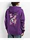 DGK Fire Blossom Purple Hoodie - Thumbnail image 1 of 6