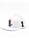 DGK Fire Blossom White Snapback Hat - Thumbnail image 1 of 7