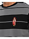 DGK Glory Black & Grey Stripe Knit T-Shirt - Thumbnail image 3 of 3