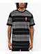 DGK Glory Black & Grey Stripe Knit T-Shirt - Thumbnail image 1 of 3