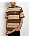 DGK Glory Brown & Tan Knit T-Shirt - Thumbnail image 1 of 4