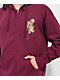 DGK Golden Blessings Burgundy Zip Hoodie - Thumbnail image 3 of 3
