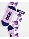 DGK Gooms White & Purple Crew Socks - Thumbnail image 2 of 2