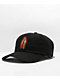 DGK Guadalupe Black Strapback Hat - Thumbnail image 1 of 3