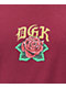 DGK Guadalupe Burgundy T-Shirt - Thumbnail image 3 of 3