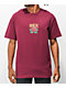 DGK Guadalupe Burgundy T-Shirt - Thumbnail image 2 of 3