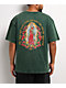 DGK Guadalupe Dark Green Wash Boxy T-Shirt - Thumbnail image 1 of 7