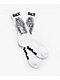 DGK Guadalupe White Crew Socks - Thumbnail image 1 of 2