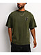 DGK Haiku Olive Green Wash Boxy T-Shirt - Thumbnail image 2 of 8
