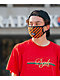 DGK Hazardous Black & Orange Face Mask