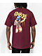 DGK Hit Up Burgundy T-Shirt - Thumbnail image 1 of 3