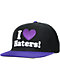 DGK I Love Haters Black & Purple Snapback Hat