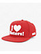 DGK I Love Haters Crimson Snapback Hat - Thumbnail image 1 of 4