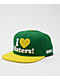 DGK I Love Haters Green & Yellow Snapback Hat - Thumbnail image 1 of 3