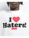 DGK I Love Haters Heavyweight White T-Shirt - Thumbnail image 3 of 6
