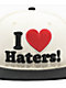 DGK I Love Haters Sand & Black Snapback Hat - Thumbnail image 3 of 9