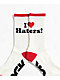 DGK I Love Haters Sand & Red Crew Socks - Thumbnail image 2 of 3
