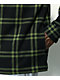 DGK Immortal Green & Black Hooded Zip Flannel Shirt - Thumbnail image 5 of 5
