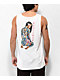 DGK Koi White Tank Top - Thumbnail image 1 of 3
