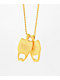 DGK Laugh Now Cry Later 22" Gold Chain Necklace - Thumbnail image 2 of 5