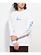 DGK Lo-Side White Long Sleeve T-Shirt - Thumbnail image 2 of 4