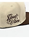 DGK Mindset Tan & Brown Snapback Hat - Thumbnail image 4 of 6