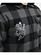 DGK Monterey Black Hooded Flannel Jacket - Thumbnail image 3 of 6