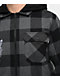 DGK Monterey Black Hooded Flannel Jacket - Thumbnail image 4 of 6