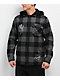 DGK Monterey Black Hooded Flannel Jacket - Thumbnail image 1 of 6