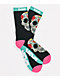DGK Muertos Black, Pink & Teal Crew Socks